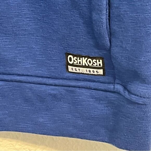 Kid's Oshkosh B'Gosh Blue Hoodie Jacket - Picture 5 of 6